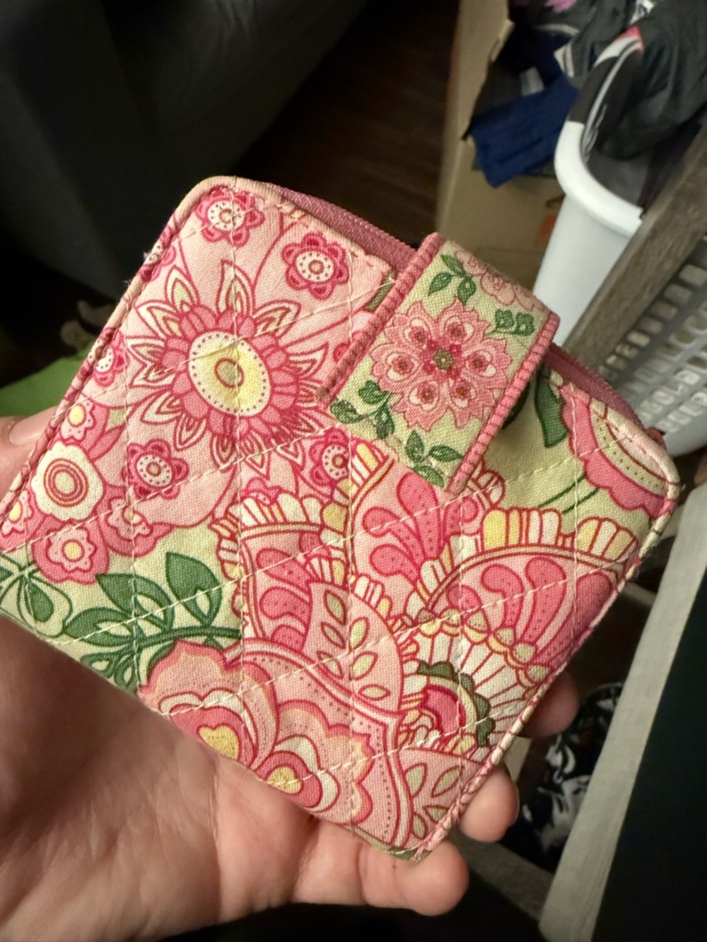 Vera Bradley snap wallet